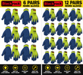Blackrock Hi-Vis Latex Coated Work Gloves – 6 & 12 Pair Packs