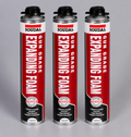 Soudal Gun Grade Expanding Foam – 3 Pack – Professional PU Foam
