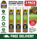 Good & Proper Artificial Grass Cleaner Tablets – 3 Pack – 36 Tablets