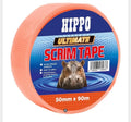 HIPPO Ultimate Scrim Tape 50mm x 90m – Extra Strong Plasterboard Joint Tape – Pack of 3