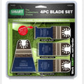 SMART Trade 4 Piece Multi-Tool Blade Set – Universal Quick Release H4MAK