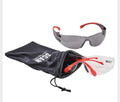 Scan Flexi Safety Glasses Twin Pack – Clear & Smoke Lenses