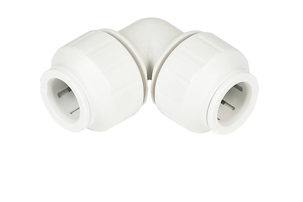 JG Speedfit 22mm Push-Fit Equal 90° Elbows – 5 Pack